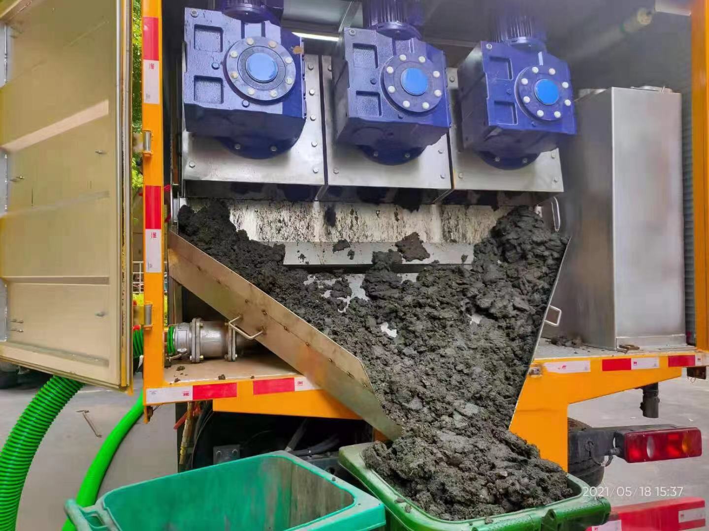 兴文化粪池清掏城市维护站-泥浆净化干湿分离处理